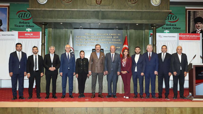 ATO'da Baran yeniden başkan