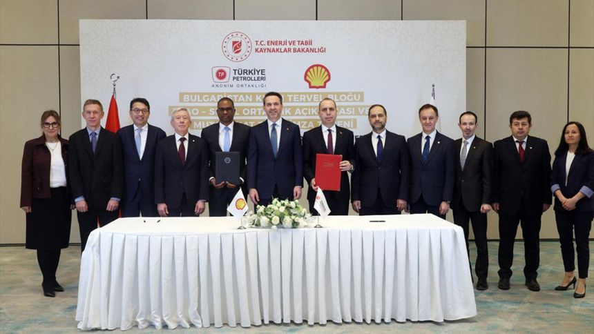 TPAO ve Shell'den Bulgaristan'daki arama çalışmaları için ortaklık anlaşması