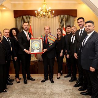 Yörük iş insanları, KKTC’ye çıkarma yaptı