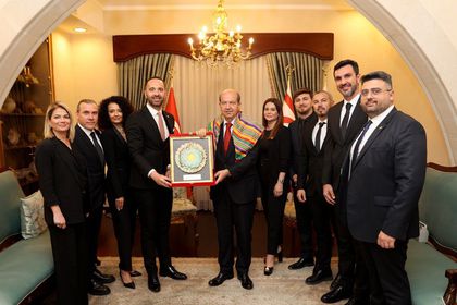 Yörük iş insanları, KKTC’ye çıkarma yaptı