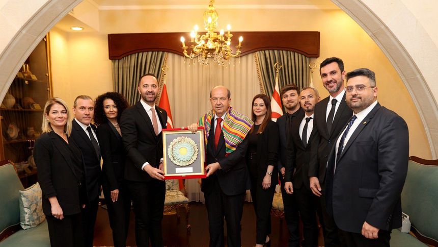 Yörük iş insanları, KKTC’ye çıkarma yaptı