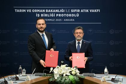 Tarım ve Orman Bakanlığı ile Sıfır Atık Vakfı arasında iş birliği protokolü
