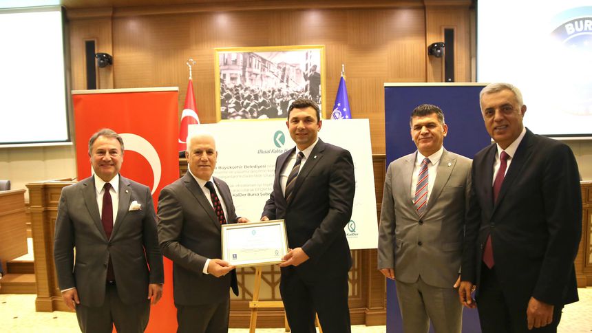 Bursa Büyükşehir ile KalDer arasında 'Kaliteli' imza