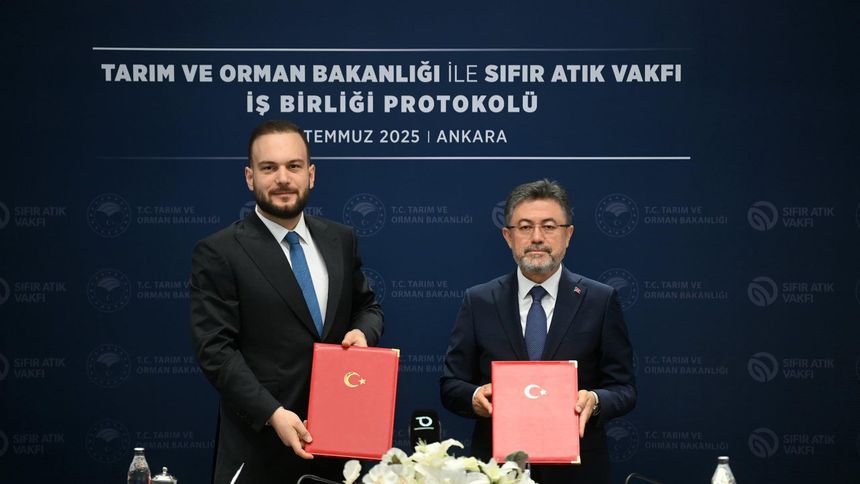 Tarım ve Orman Bakanlığı ile Sıfır Atık Vakfı arasında iş birliği protokolü