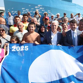 İznik ve Karacabey'den sonra Eşkel'e de Mavi Bayrak