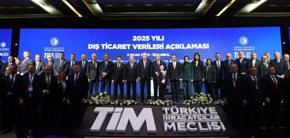 Erdoğan: Cumhuriyet tarihimizin en yüksek yıllık ihracatını gerçekleştirdik
