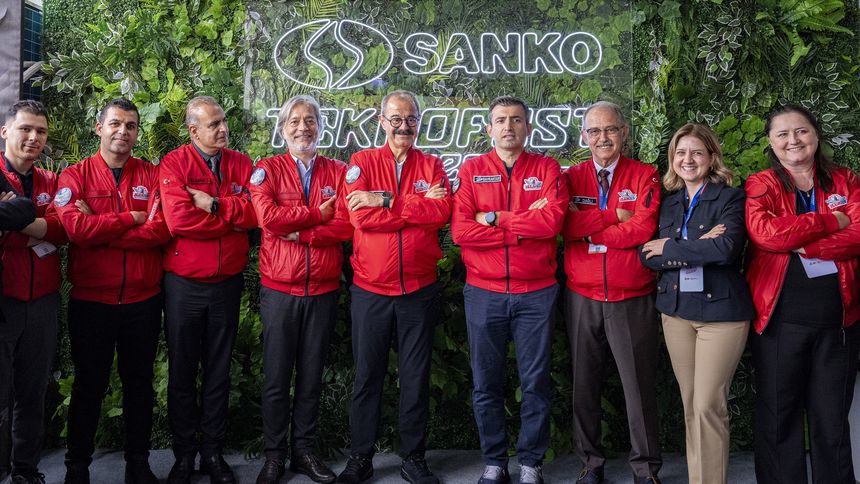 Selçuk ve Haluk Bayraktar’dan SANKO'ya ziyaret