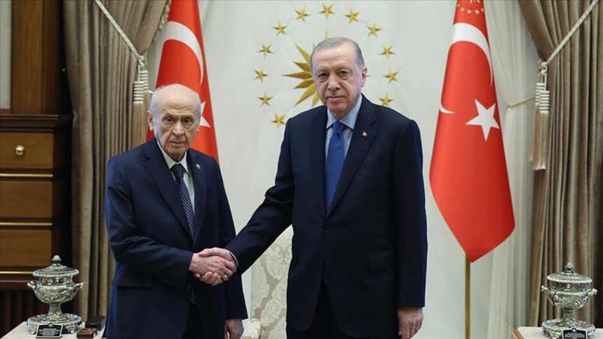 Erdoğan ile Bahçeli görüştü