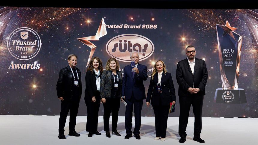 Sütaş, Türkiye’nin en güvenilir markası seçildi