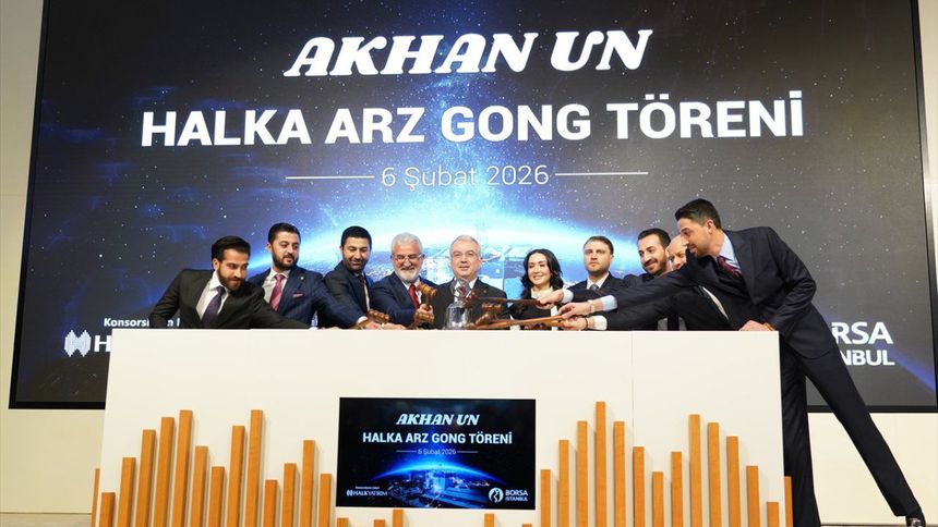 Akhan Un, Borsa İstanbul'da işlem görmeye başladı