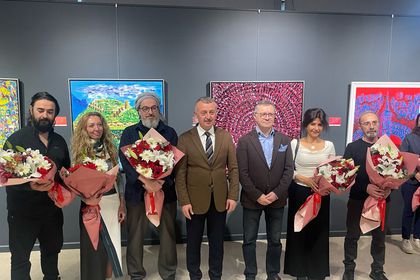 Kocaeli’de '30 Derece Doğu Meridyeni' sanat sergisi açıldı