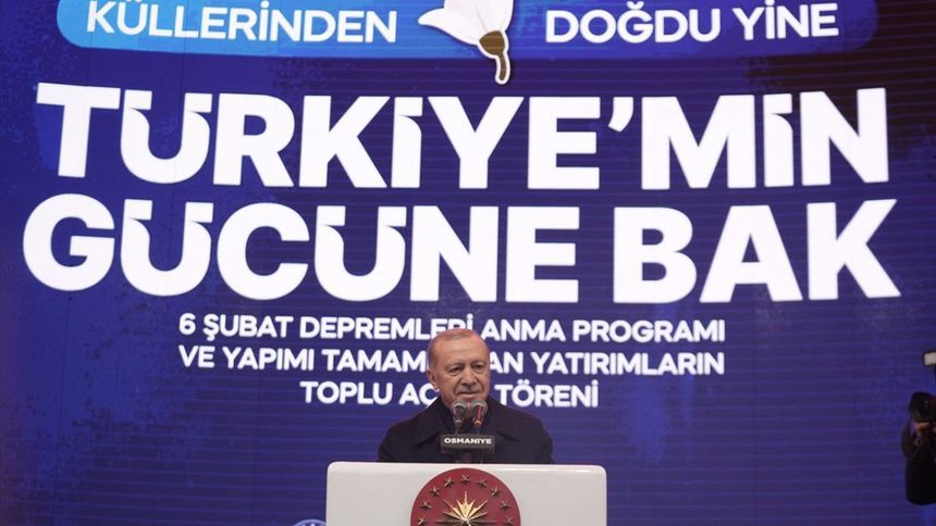 Erdoğan: Depremlerin dolaylı maliyeti ise 150 milyar doları buldu