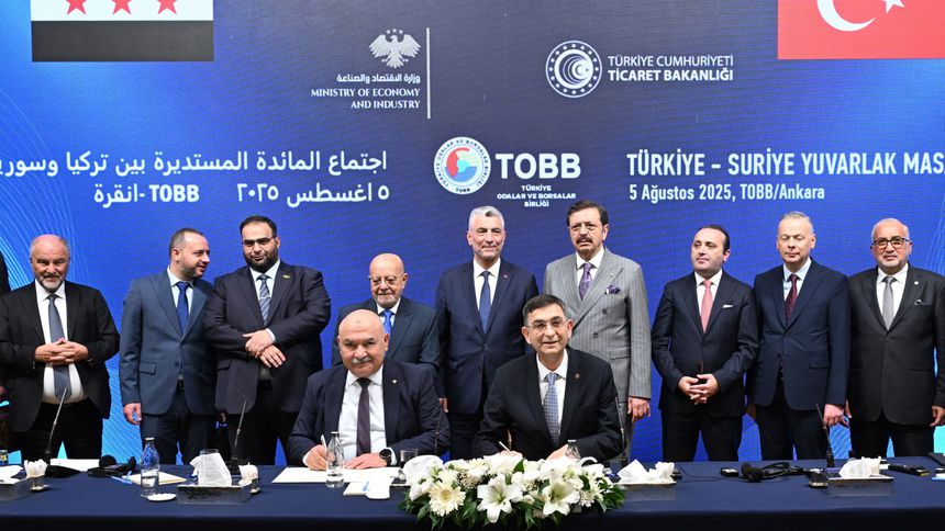 GSO ile Halep Sanayi Odası arasında iş birliği protokolü imzalandı