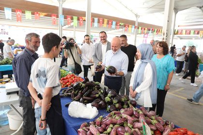 Kocasinan’ın Ekolojik Pazarı'ndan 6,5 milyon TL ciro