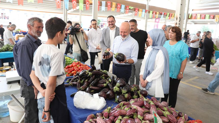 Kocasinan’ın Ekolojik Pazarı'ndan 6,5 milyon TL ciro
