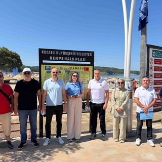 Kocaeli’nin Mavi Bayraklı plajları sezona hazır