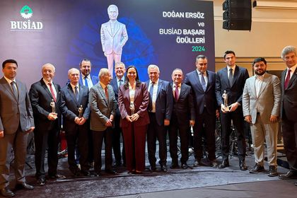 Doğan Ersöz ve BUSİAD Başarı Ödülleri sahiplerini buldu