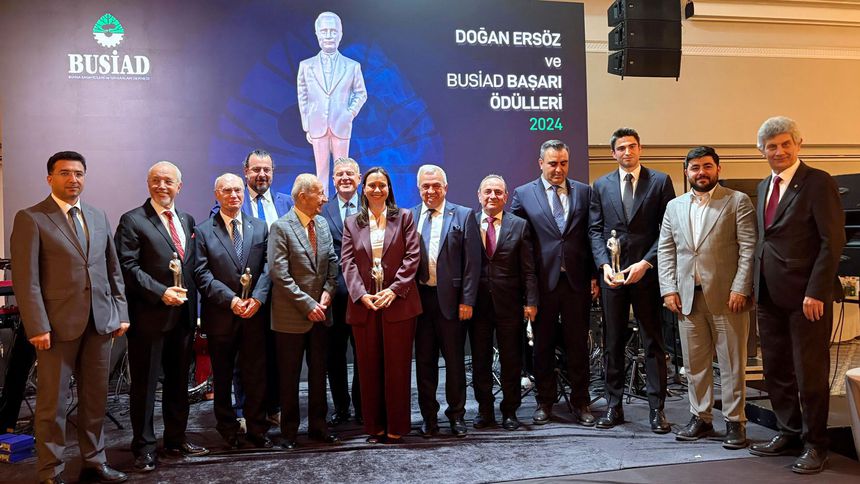 Doğan Ersöz ve BUSİAD Başarı Ödülleri sahiplerini buldu