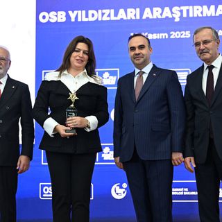 Nazar Tekstil, 'OSB Yıldızları'nda ilk 5’e girdi