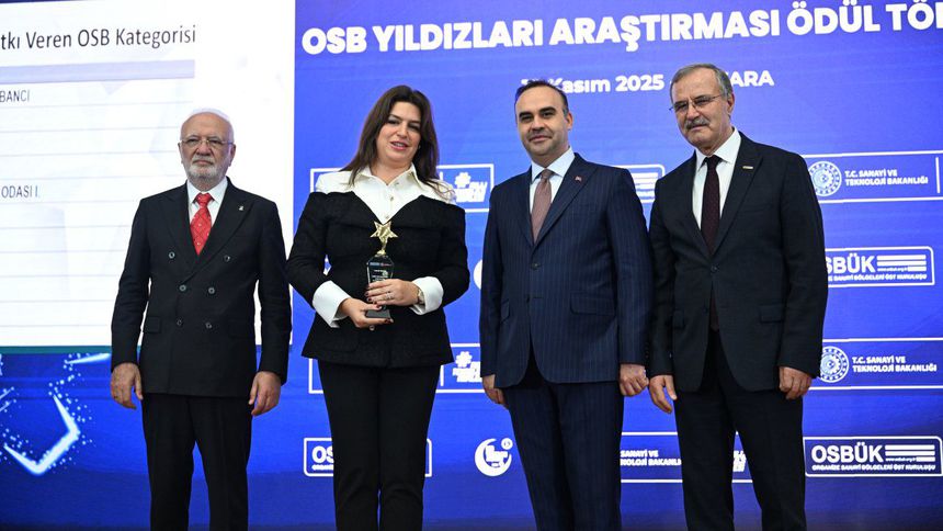 Nazar Tekstil, 'OSB Yıldızları'nda ilk 5’e girdi