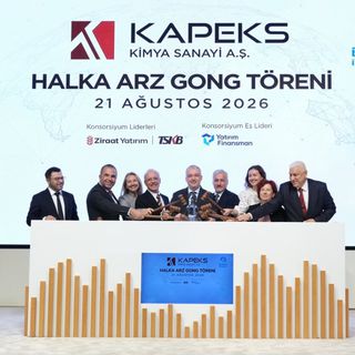 Kapeks Kimya Borsa İstanbul'da işlem görmeye başladı