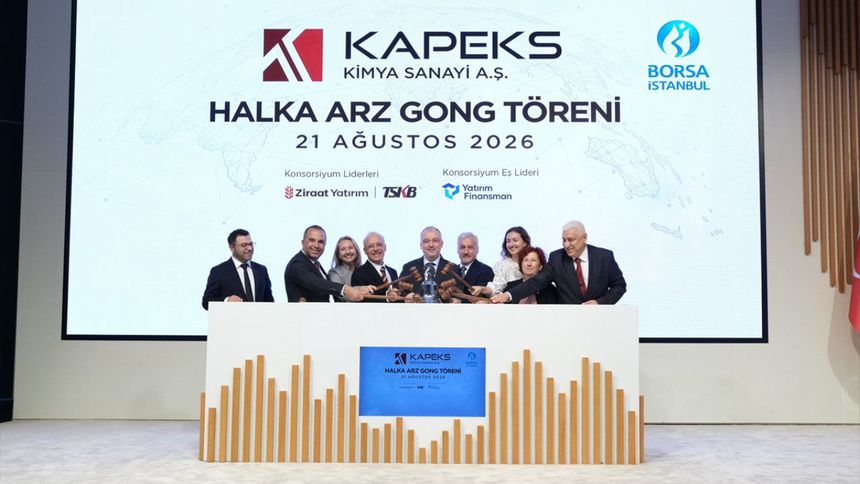 Kapeks Kimya Borsa İstanbul'da işlem görmeye başladı