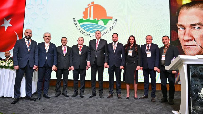 Antalya OSB Başkanı Gönen güven tazeledi