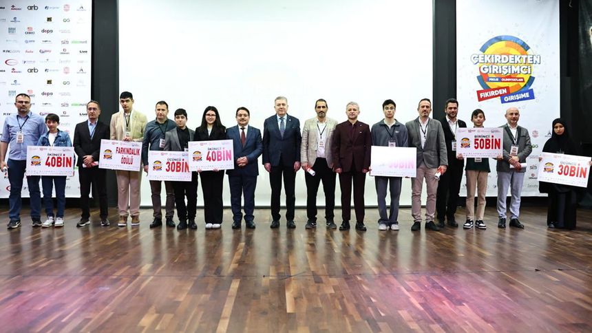 Sakarya’da, ‘Çekirdekten Girişimci’ proje olimpiyatları yarışması tamamlandı